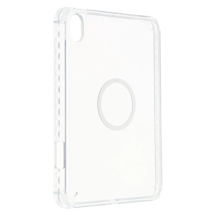 Tablet Case for iPad mini (2024)  /  (2021) Transparent Magnetic Cover with Pencil Slot Shockproof TPC + PC Shell - Transparent - 4