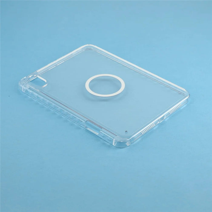 Tablet Case for iPad mini (2024)  /  (2021) Transparent Magnetic Cover with Pencil Slot Shockproof TPC + PC Shell - Transparent - 5
