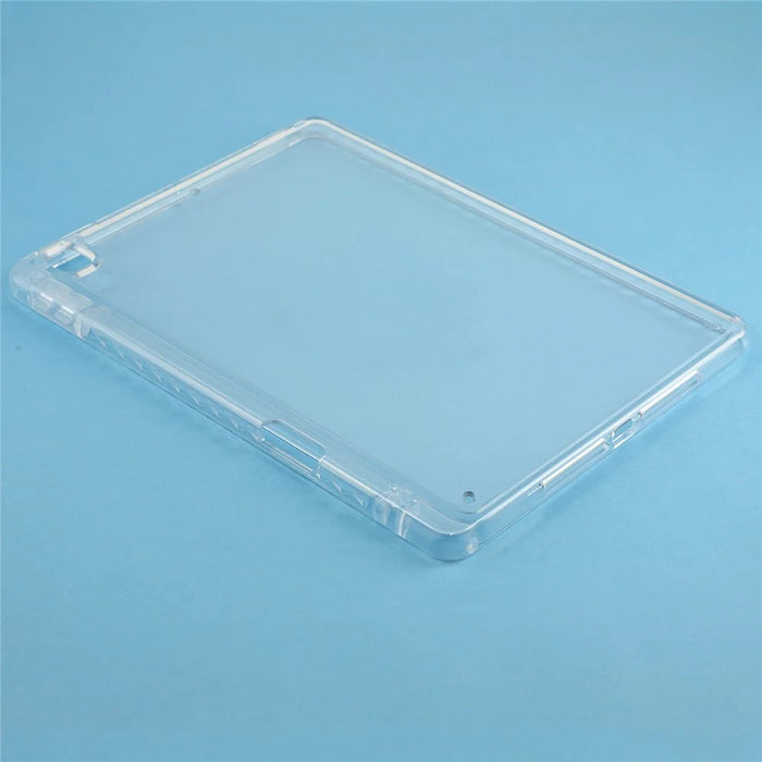 Tablet Case for iPad 10.2 (2021)  /  (2020)  /  (2019) Clear Crystal Cover with Pencil Slot Shockproof TPC + PC Shell - Transparent - 5