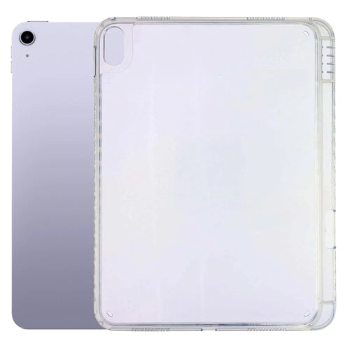 Tablet Case for iPad Air 11 (2026)  / (2025)  / (2024)  / Air (2022)  / (2020) Clear Crystal Cover with Pencil Slot Shockproof TPC + PC Shell - Transparent - 1