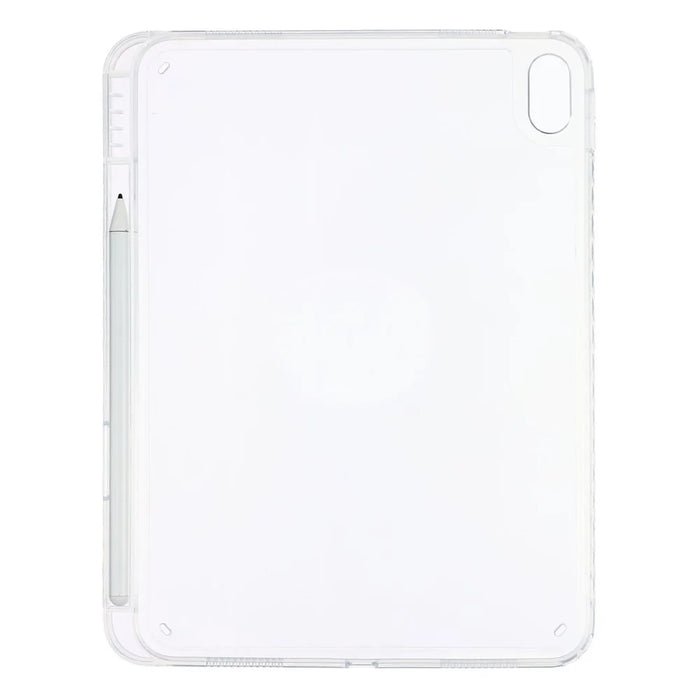 Tablet Case for iPad (2025)  /  10.9 (2022) Clear Crystal Cover with Pencil Slot Shockproof TPC + PC Shell - Transparent - 3