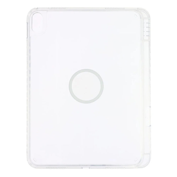 Tablet Case for iPad (2025)  /  iPad 10.9 (2022) Transparent Magnetic Cover with Pencil Slot Shockproof TPC + PC Shell - Transparent - 3