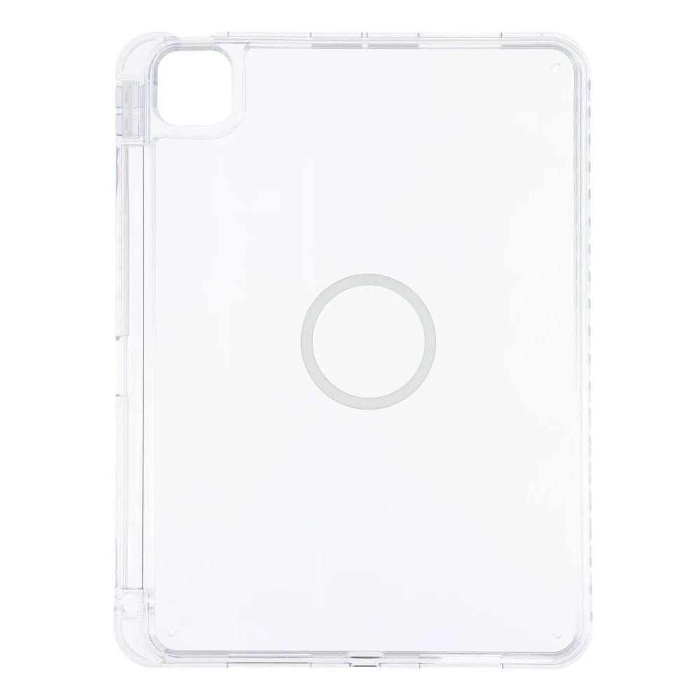 Tablet Case for iPad Pro 11 (2025)  /  (2024) Transparent Magnetic Cover with Pencil Slot Shockproof TPC + PC Shell - Transparent - 3