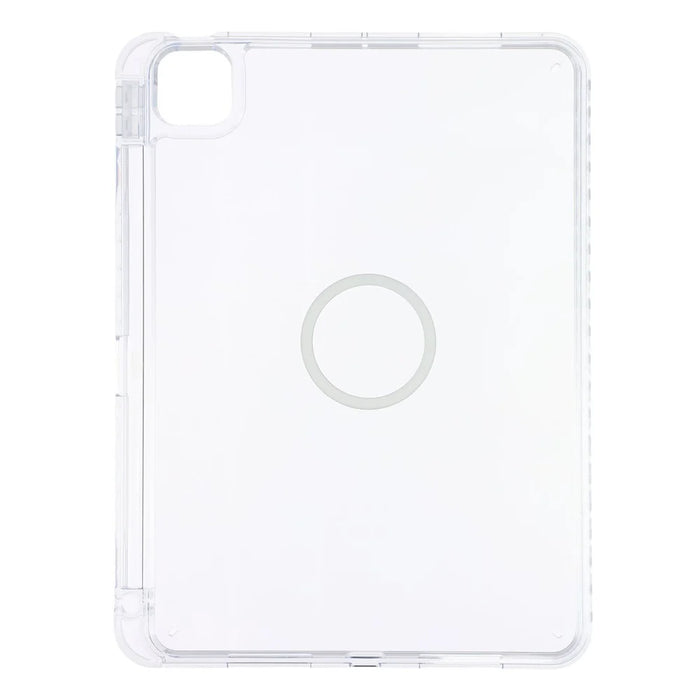 Tablet Case for iPad Pro 11 (2022)  /  (2021)  /  (2020)  /  Pro 11-inch (2018) Transparent Magnetic Cover with Pencil Slot Shockproof TPC + PC Shell - Transparent - 3