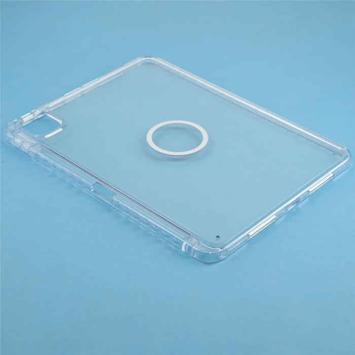 Tablet Case for iPad Pro 11 (2022)  /  (2021)  /  (2020)  /  Pro 11-inch (2018) Transparent Magnetic Cover with Pencil Slot Shockproof TPC + PC Shell - Transparent - 5