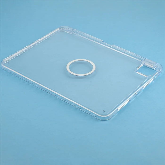 Tablet Case for iPad Pro 11 (2022)  /  (2021)  /  (2020)  /  Pro 11-inch (2018) Transparent Magnetic Cover with Pencil Slot Shockproof TPC + PC Shell - Transparent - 6