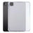 Tablet Case for iPad Pro 13 (2025)  /  (2024) Clear Crystal Cover with Pencil Slot Shockproof TPC + PC Shell - Transparent - 1