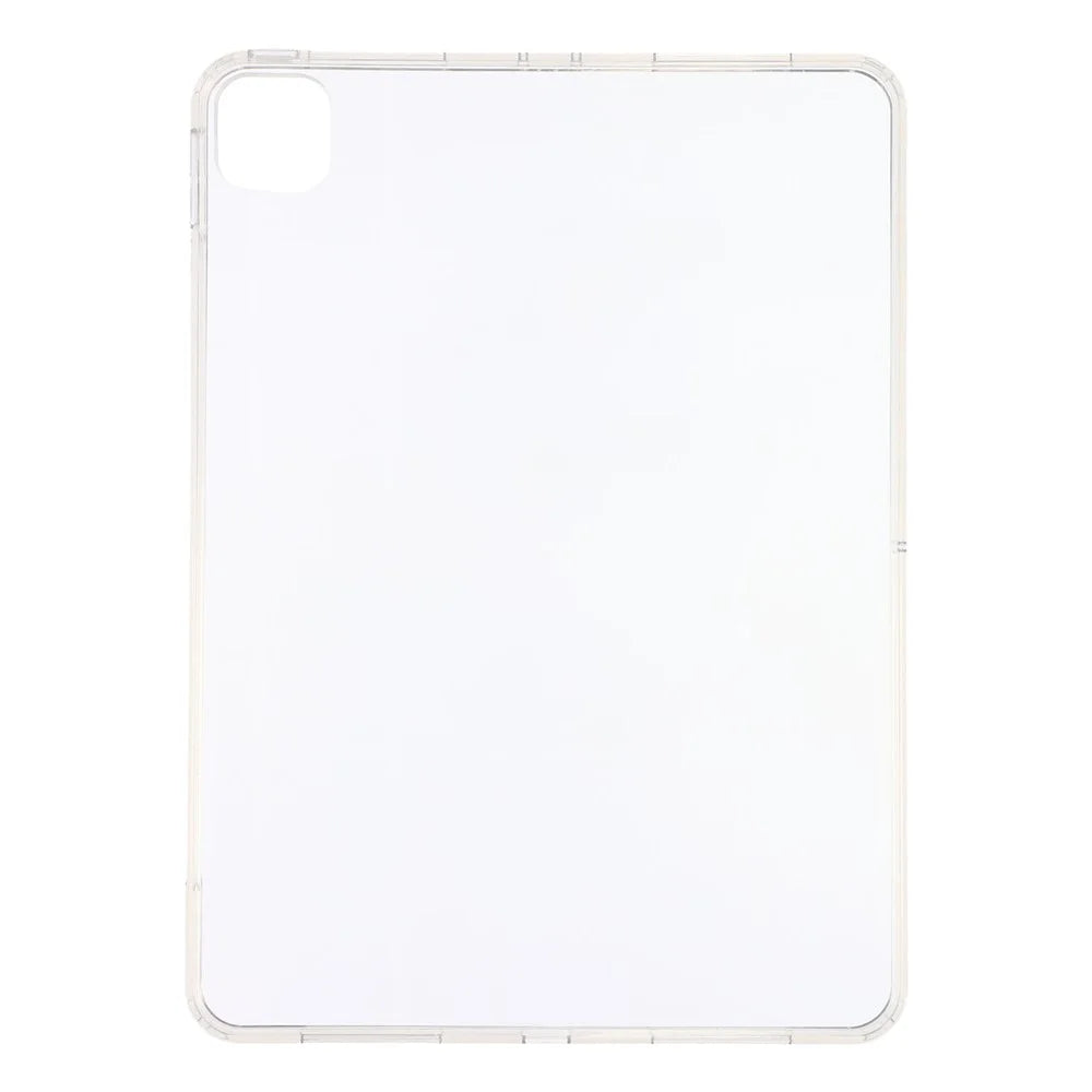 Tablet Case for iPad Pro 11 (2025)  /  (2024) Matte Transparent Back Panel TPU + PC Cover - Transparent - 2