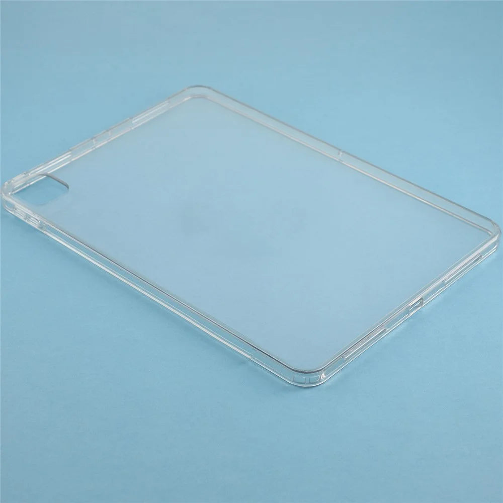 Tablet Case for iPad Pro 11 (2025)  /  (2024) Matte Transparent Back Panel TPU + PC Cover - Transparent - 4