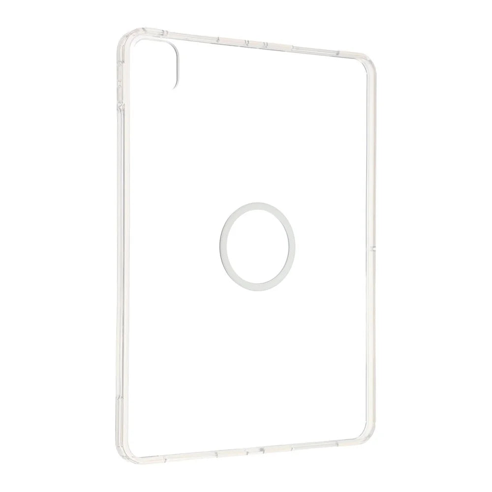 Tablet Case for iPad Pro 11 (2025)  /  (2024) Matte Transparent Magnetic Back Panel TPU + PC Cover - Transparent - 3
