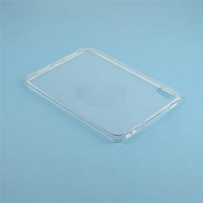 Tablet Case for iPad mini (2024)  /  (2021) Matte Transparent Back Panel TPU + PC Cover - Transparent - 5