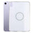 Tablet Case for iPad mini (2024)  /  (2021) Matte Transparent Magnetic Back Panel TPU + PC Cover - Transparent - 1