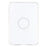 Tablet Case for iPad mini (2024)  /  (2021) Matte Transparent Magnetic Back Panel TPU + PC Cover - Transparent - 2