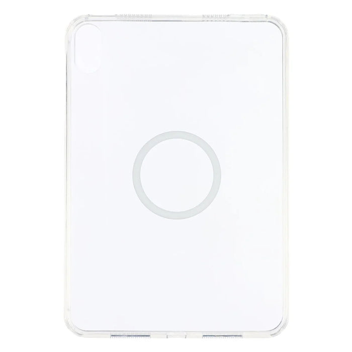 Tablet Case for iPad mini (2024)  /  (2021) Matte Transparent Magnetic Back Panel TPU + PC Cover - Transparent - 2