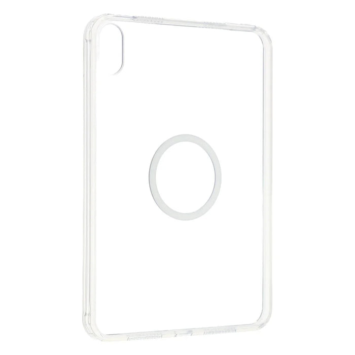 Tablet Case for iPad mini (2024)  /  (2021) Matte Transparent Magnetic Back Panel TPU + PC Cover - Transparent - 3