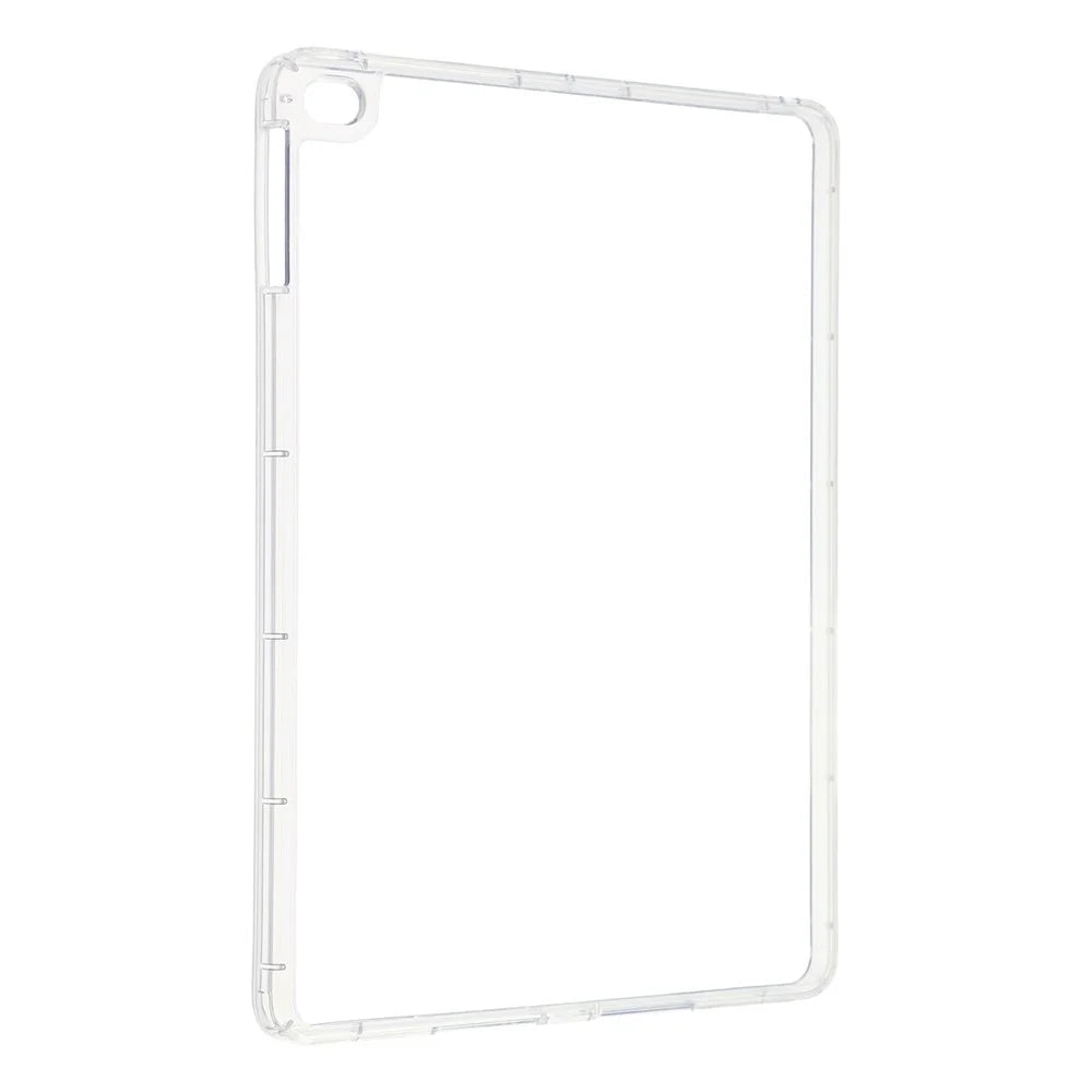 Tablet Case for iPad 10.2 (2021)  /  (2020)  /  (2019) Matte Transparent Back Panel TPU + PC Cover - Transparent - 3