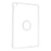 Tablet Case for iPad 10.2 (2021)  /  (2020)  /  (2019) Matte Transparent Magnetic Back Panel TPU + PC Cover - Transparent - 3