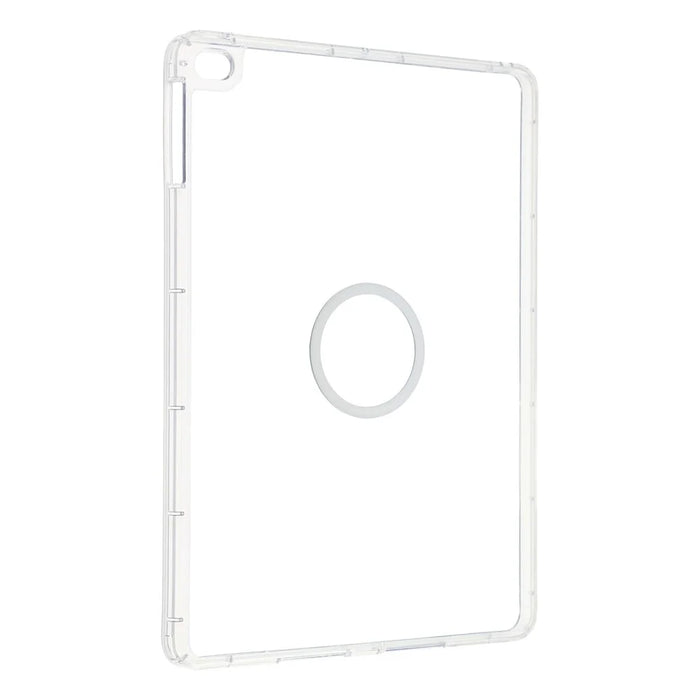 Tablet Case for iPad 10.2 (2021)  /  (2020)  /  (2019) Matte Transparent Magnetic Back Panel TPU + PC Cover - Transparent - 3