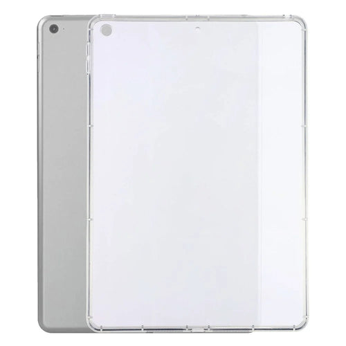 Tablet Case for iPad 9.7-inch (2018)  /  (2017)  / Pro 9.7 inch (2016)  /  Air 2 Matte Transparent Back Panel TPU + PC Cover - Transparent - 1