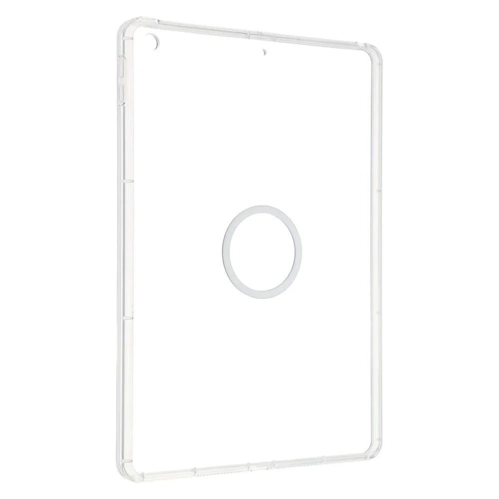 Tablet Case for iPad 9.7-inch (2018)  /  (2017)  / Pro 9.7 inch (2016)  /  Air 2 Matte Transparent Magnetic Back Panel TPU + PC Cover - Transparent - 3