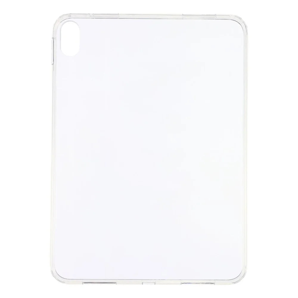 Tablet Case for iPad (2025)  /  10.9 (2022) Matte Transparent Back Panel TPU + PC Cover - Transparent - 2