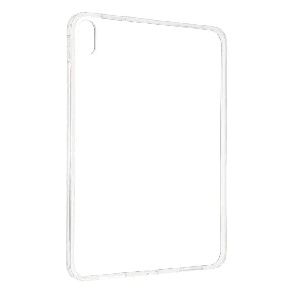 Tablet Case for iPad (2025)  /  10.9 (2022) Matte Transparent Back Panel TPU + PC Cover - Transparent - 3