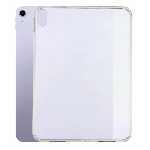Tablet Case for iPad Air 11 (2026)  /  (2025)  /  (2024)  /  Air (2022)  /  Air (2020) Matte Transparent Back Panel TPU + PC Cover - Transparent - 1