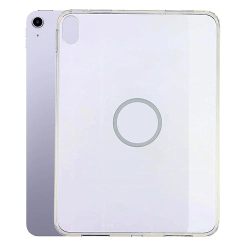 Tablet Case for iPad Air 11 (2026)  /  (2025)  /  (2024)  /  Air (2022)  /  (2020) Matte Transparent Magnetic Back Panel TPU + PC Cover - Transparent - 1