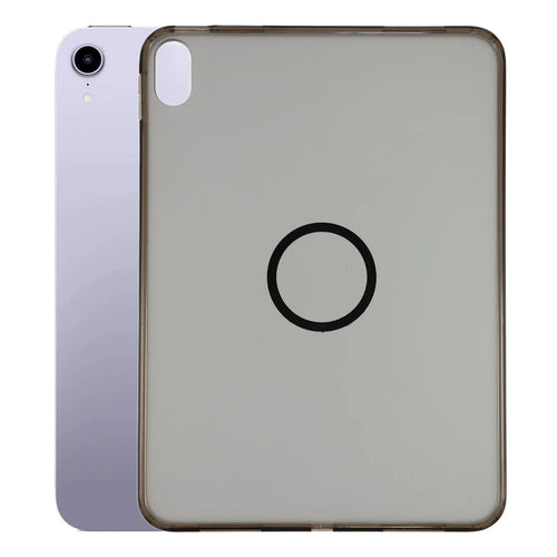 Magnetic Case for iPad Air 11 (2026) / (2025) / (2024) / iPad Air (2022) / (2020) Skin-touch PC + TPU Anti-drop Cover - Transparent Black - 1