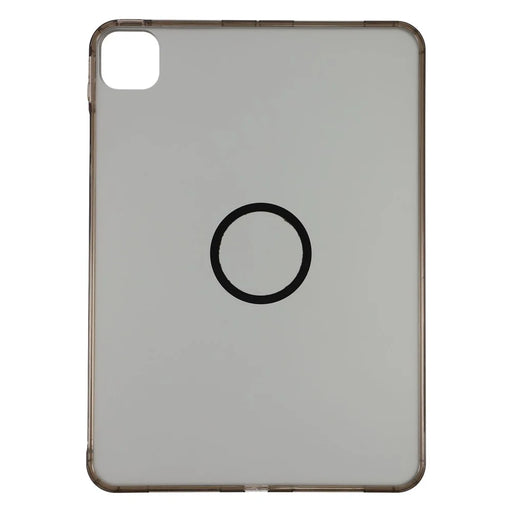 For iPad Pro 11 (2025) / (2024) Magnetic Case Skin-touch PC + TPU Anti-drop Cover - Transparent Black - 2