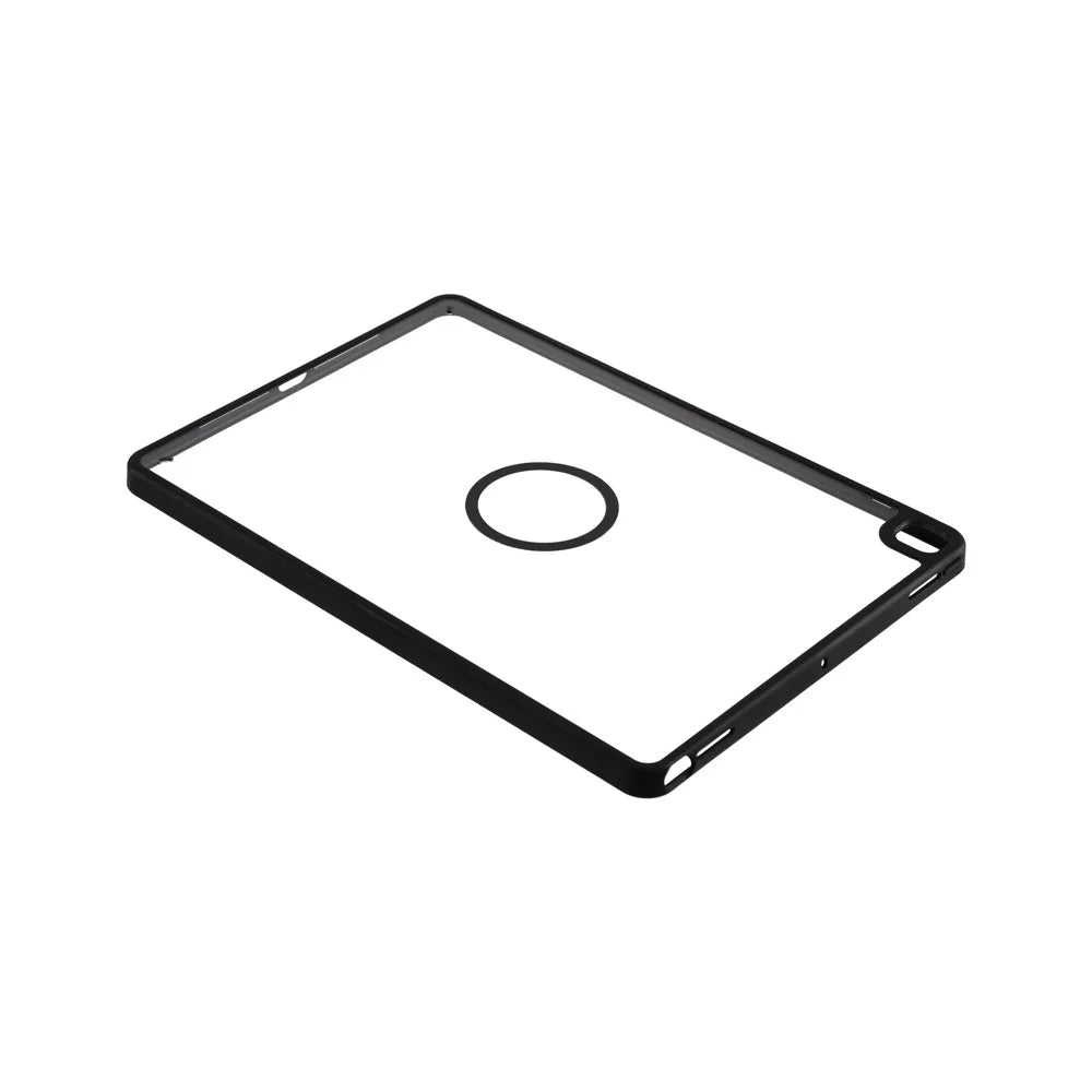 Magnetic Case for iPad 10.2 (2021)  /  (2020)  /  (2019) Solid Color Frame Matte Transparent Back Panel  TPU + PC Cover - Transparent - 5