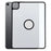 Magnetic Case for iPad Pro 11 (2022)  /  (2021)  /  (2020)  /  Pro 11-inch (2018) Solid Color Frame Matte Transparent Back Panel  TPU + PC Cover - Transparent - 1