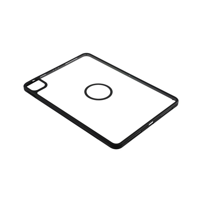 Magnetic Case for iPad Pro 11 (2022)  /  (2021)  /  (2020)  /  Pro 11-inch (2018) Solid Color Frame Matte Transparent Back Panel  TPU + PC Cover - Transparent - 4