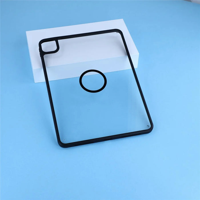 Magnetic Case for iPad Pro 11 (2022)  /  (2021)  /  (2020)  /  Pro 11-inch (2018) Solid Color Frame Matte Transparent Back Panel  TPU + PC Cover - Transparent - 6