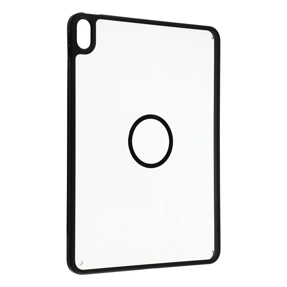 Magnetic Case for iPad Air 11 (2026)  /  (2025)  /  (2024)  /  Air (2022)  /  (2020) Solid Color Frame Matte Transparent Back Panel  TPU + PC Cover - Transparent - 3