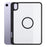 Tablet Case for iPad mini (2024)  /  (2021) Matte Magnetic Cover with Pencil Slot Shockproof TPU + PC Shell - Matte Black - 1