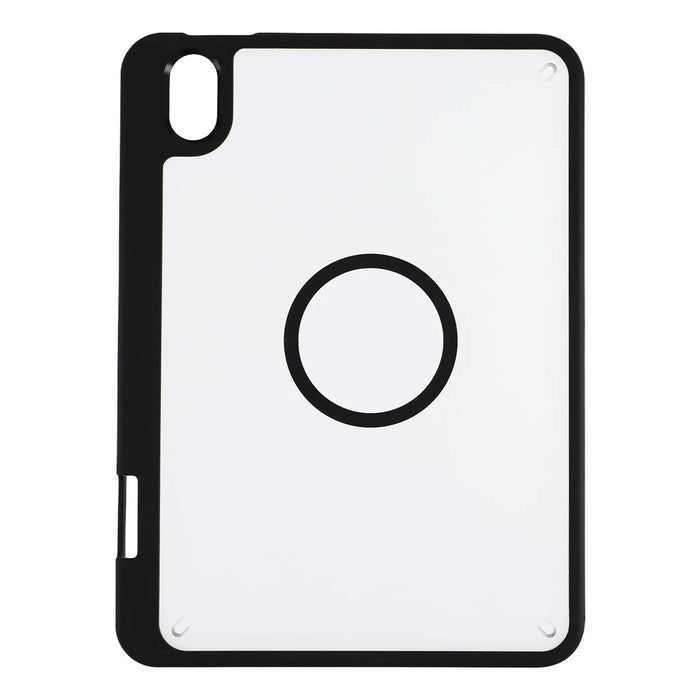 Tablet Case for iPad mini (2024)  /  (2021) Matte Magnetic Cover with Pencil Slot Shockproof TPU + PC Shell - Matte Black - 3