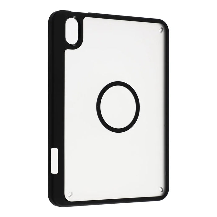 Tablet Case for iPad mini (2024)  /  (2021) Matte Magnetic Cover with Pencil Slot Shockproof TPU + PC Shell - Matte Black - 5