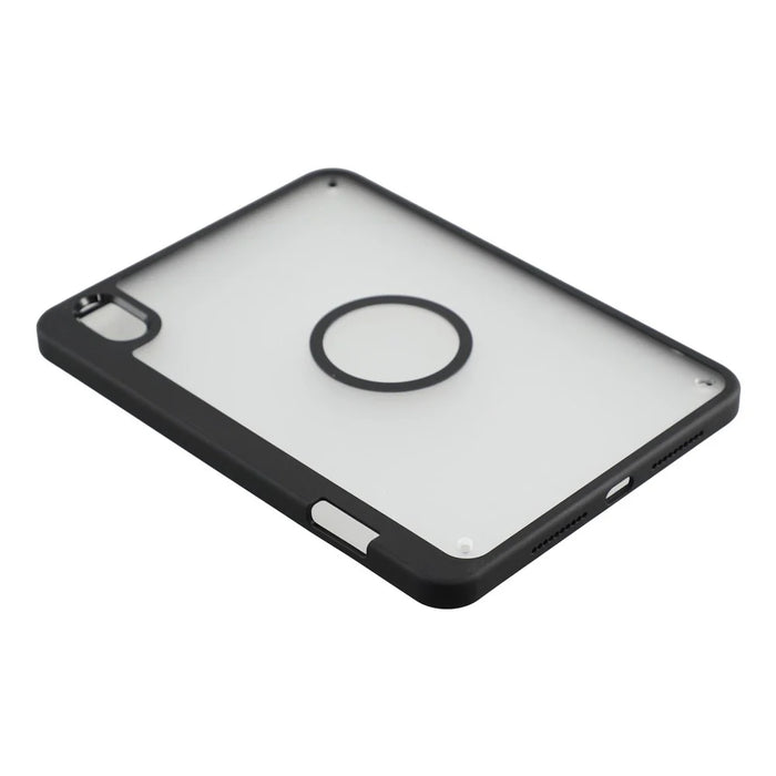 Tablet Case for iPad mini (2024)  /  (2021) Matte Magnetic Cover with Pencil Slot Shockproof TPU + PC Shell - Matte Black - 6