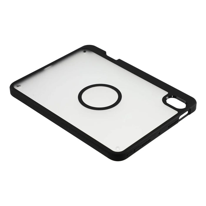 Tablet Case for iPad mini (2024)  /  (2021) Matte Magnetic Cover with Pencil Slot Shockproof TPU + PC Shell - Matte Black - 7