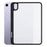 For iPad mini (2024) / (2021) Case Anti Drop Matte PC + TPU Protective Cover with Pencil Holder - Matte Black - 1