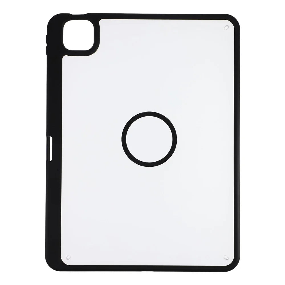 Tablet Case for iPad Pro 11 (2022) / (2021) / (2018) / (2010) Matte Magnetic Cover with Pencil Slot Shockproof TPU + PC Shell - Matte Black - 2