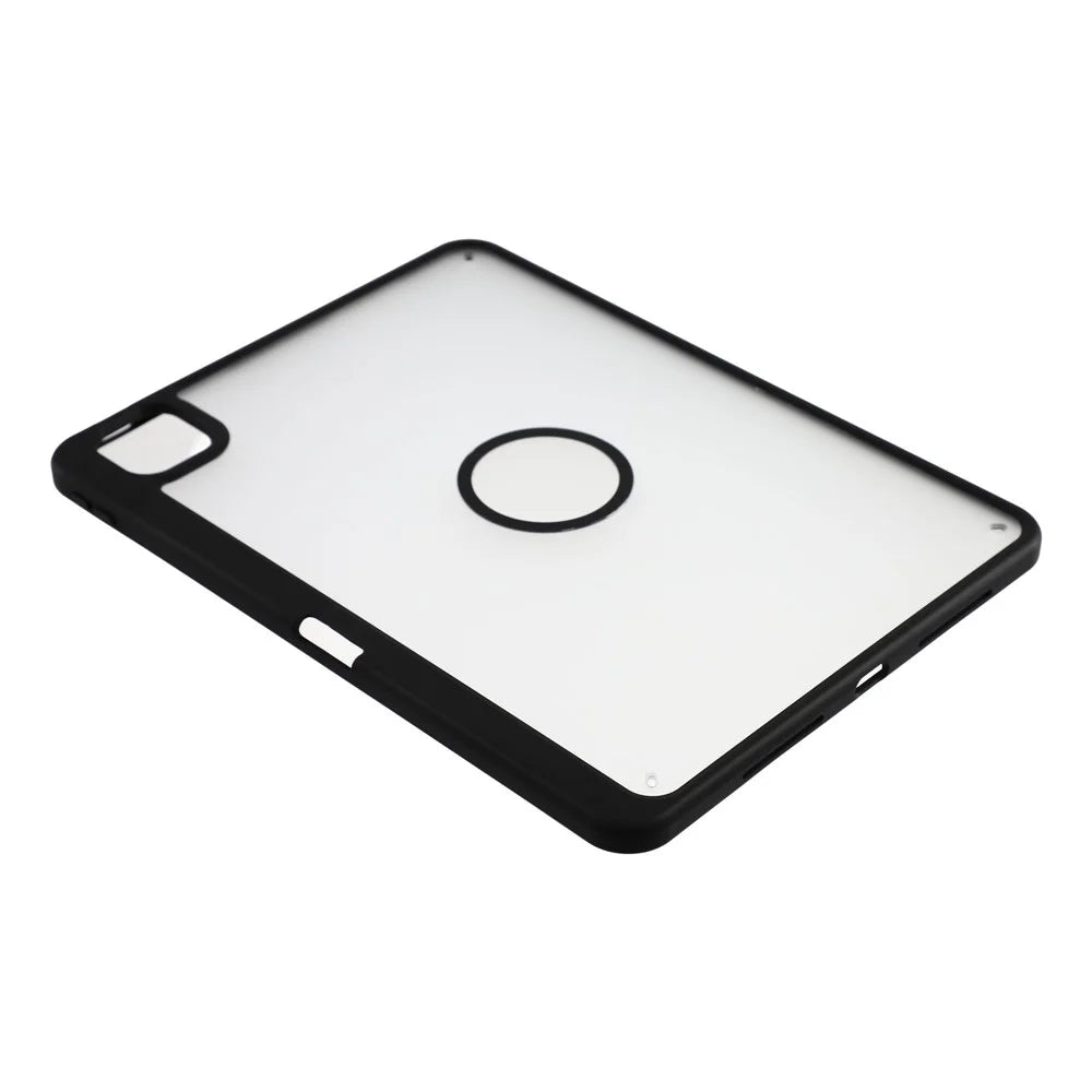 Tablet Case for iPad Pro 11 (2025)  /  (2024) Matte Magnetic Cover with Pencil Slot Shockproof TPU + PC Shell - Matte Black - 7