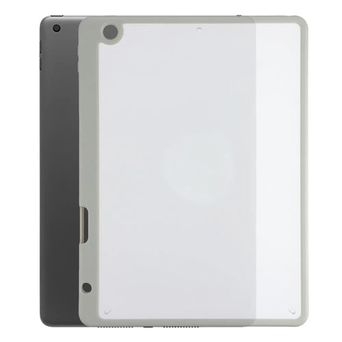 Case for iPad 10.2 (2021) / (2020) / (2019) Anti Drop Matte PC + TPU Protective Cover with Pencil Holder - Matte Grey - 1