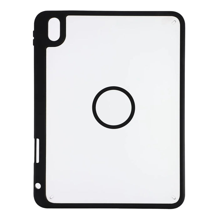 Tablet Case for iPad 10.9 (2025)  /  (2022) Matte Magnetic Cover with Pencil Slot Shockproof TPU + PC Shell - Matte Black - 2