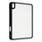 For iPad (2025) / iPad 10.9 (2022) Case Anti Drop Matte PC + TPU Protective Cover with Pencil Holder - Matte Black - 4