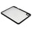 For iPad (2025) / iPad 10.9 (2022) Case Anti Drop Matte PC + TPU Protective Cover with Pencil Holder - Matte Black - 6