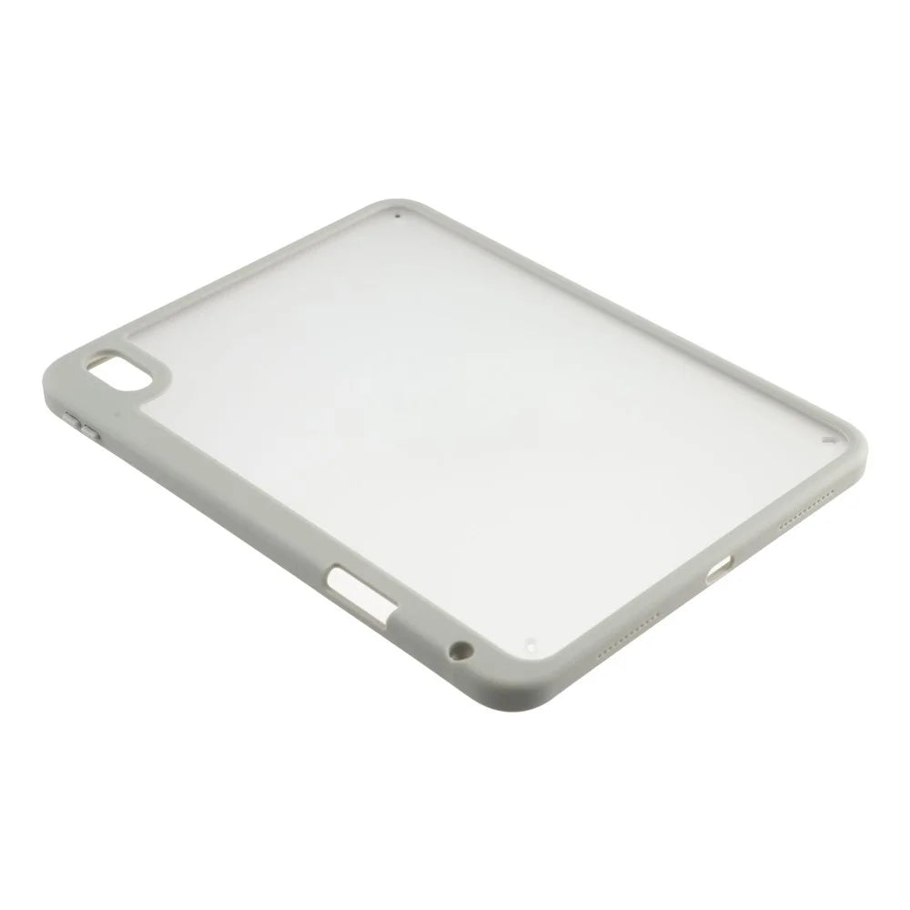 Tablet Case for iPad Air 11 (2026)  /  (2025)  /  (2024)  /  Air (2022)  /  Air (2020) Matte Cover with Pencil Slot Shockproof TPU + PC Shell - Matte Grey - 5