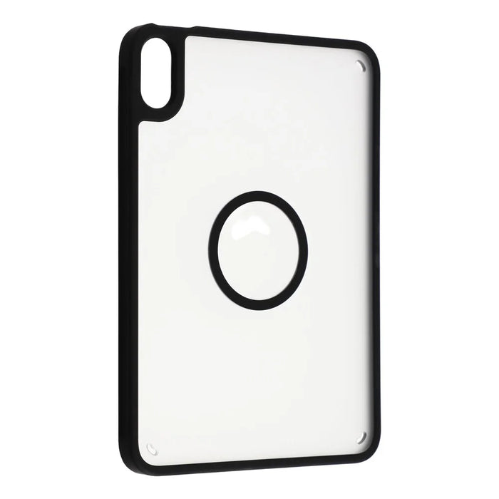 Tablet Case for iPad mini (2024)  /  (2021) Matte Magnetic Cover Shockproof TPU + PC Shell - Matte Black - 3