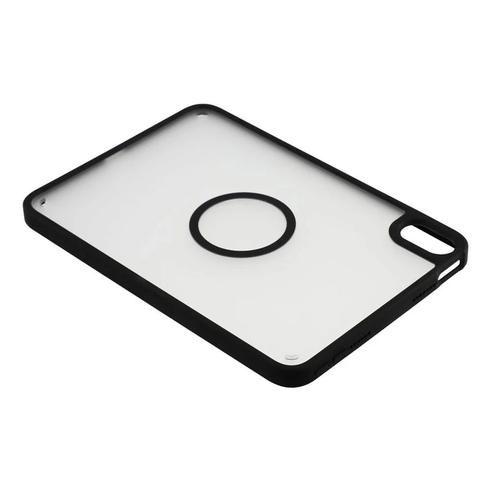 Tablet Case for iPad mini (2024)  /  (2021) Matte Magnetic Cover Shockproof TPU + PC Shell - Matte Black - 4